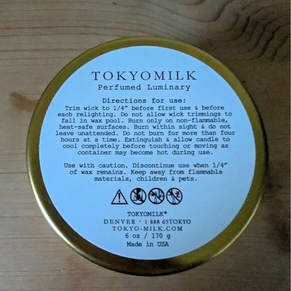 Margot Elena Tokyomilk When you look good, you feel good candle NEW - Picture 4 of 4